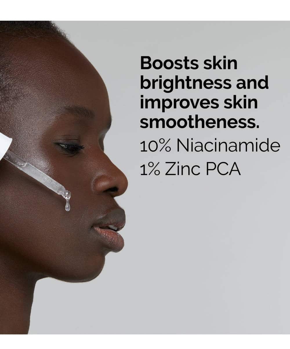 Niacinamide 10% + Zinc 1% Serum 30ml Enhance Skin Brightness Improve Texture Reduce Excess Oil Strengthen Skin Moisture Barrier