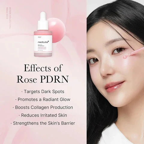 PDRN PINK PEPTLDE SERUM Pink Peptide Collagen Facial Hydrating Moisturizing